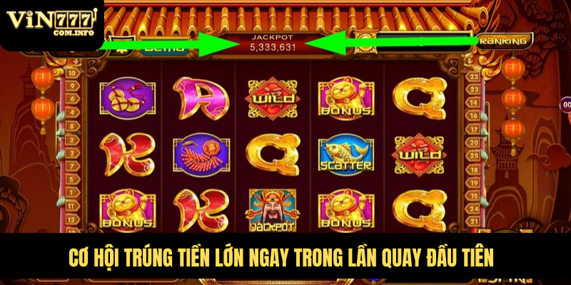 Trò Chơi Nổ Hũ Thần Tài Ấn Tượng Và Hấp Dẫn Tại VIN777 Com 7 Cơ hội trúng tiền lớn ngay trong lần quay đầu tiên